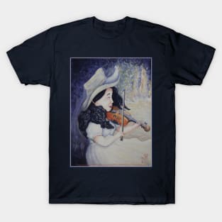 Woman's Autumnal Twilight Serenade T-Shirt